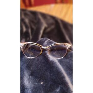 Vintage 1950s cat eye glasses universal 4 made in USA 12 karat gold filled frame